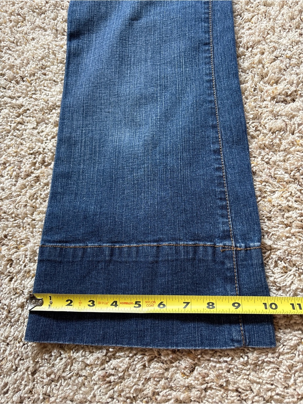 DELiA*S Vintage Y2K Dream Jeans - Gaucho Style Crop Wide Leg Low Rise Sz 1 - 2 - Picture 6 of 8